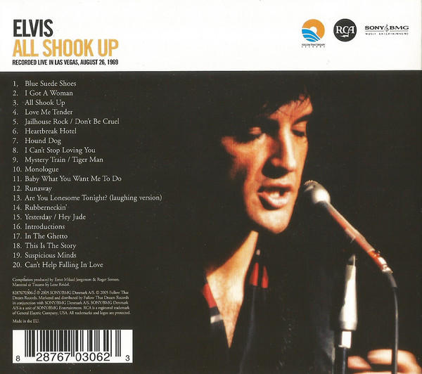 Elvis Presley All Shook Up Back Cd Covers Cover Century Over 500 000 Album Art Covers For Free